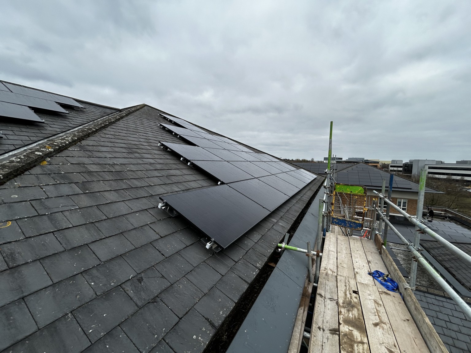 Home solar install, Leeds