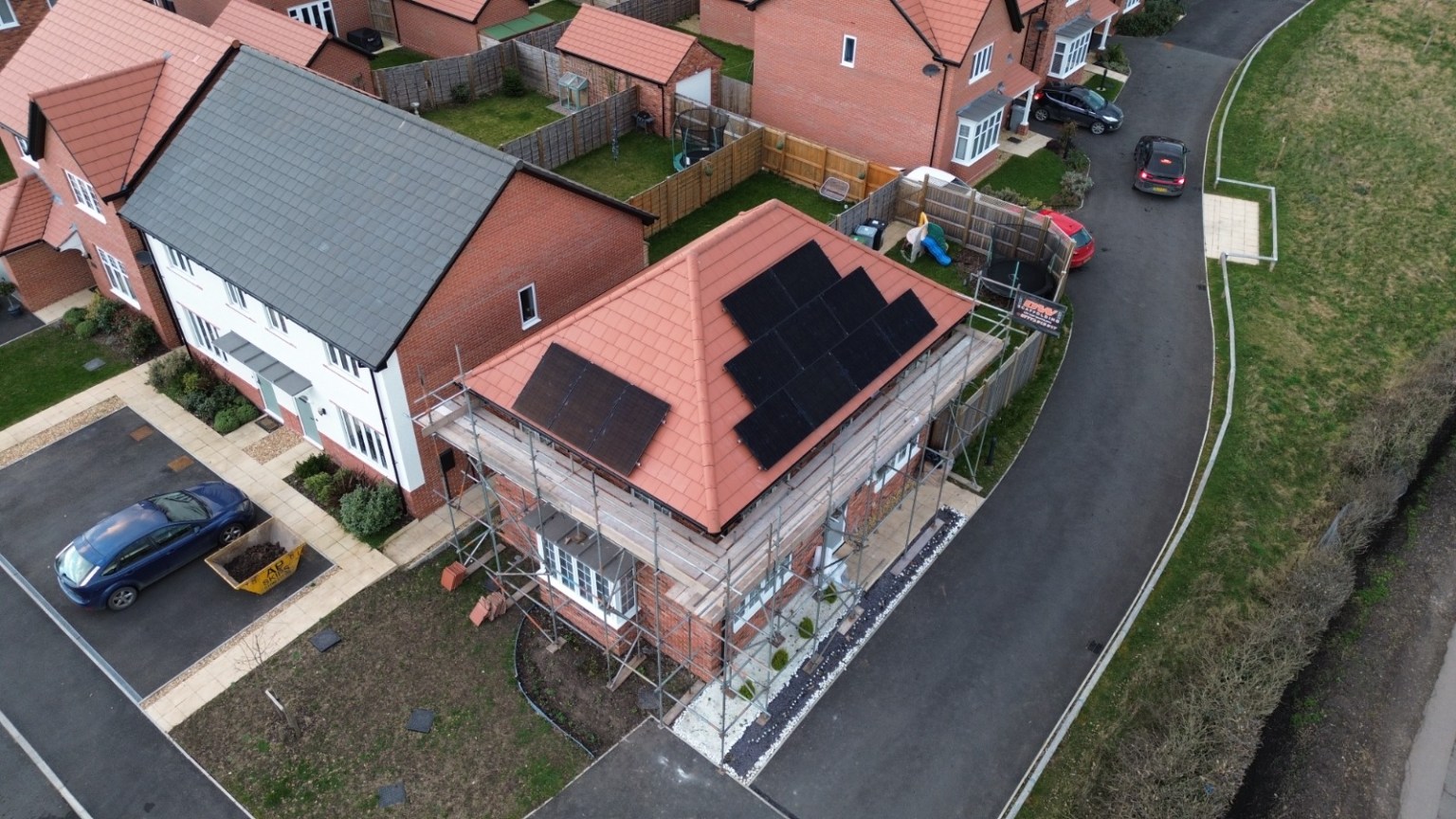 Solar panels on social housing for Midlands Combined Authority